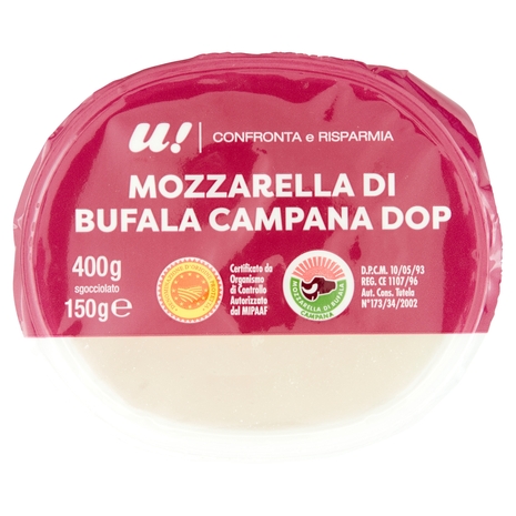 Mozzarella di Bufala Campana DOP, 150 g